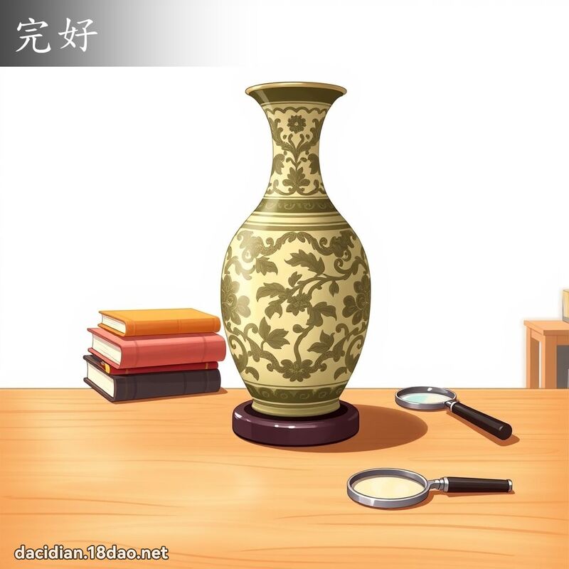 完好 - 國語大辭典配圖