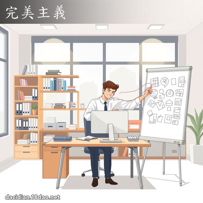完美主義 - 國語大辭典配圖