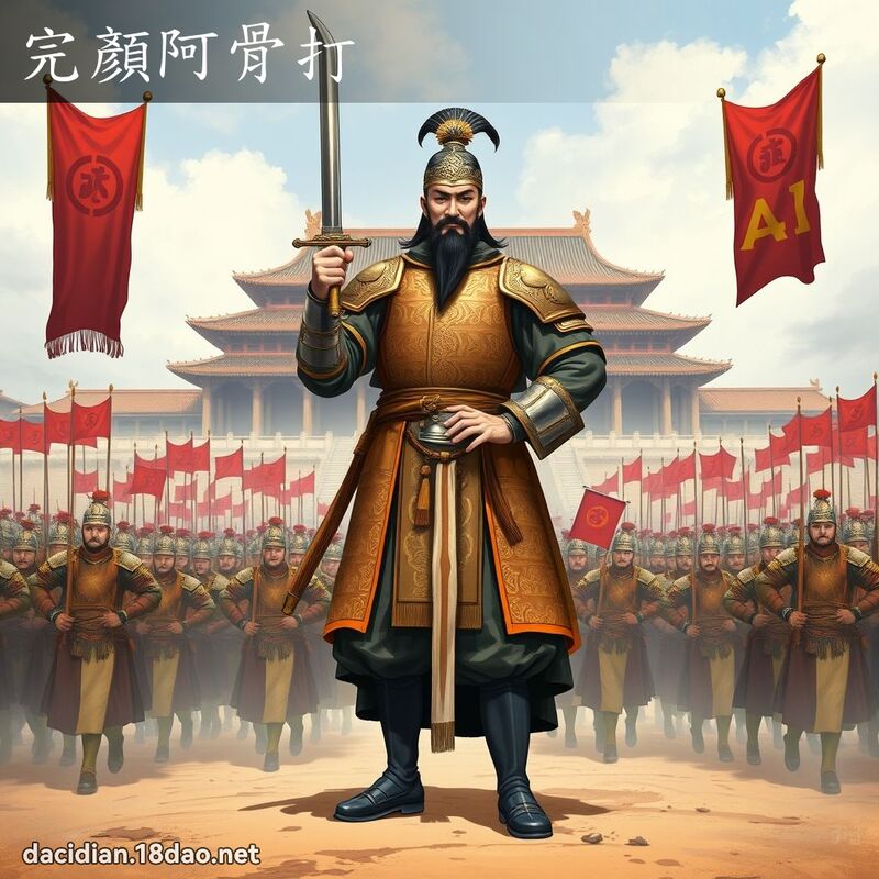 完顏阿骨打 - 國語大辭典配圖