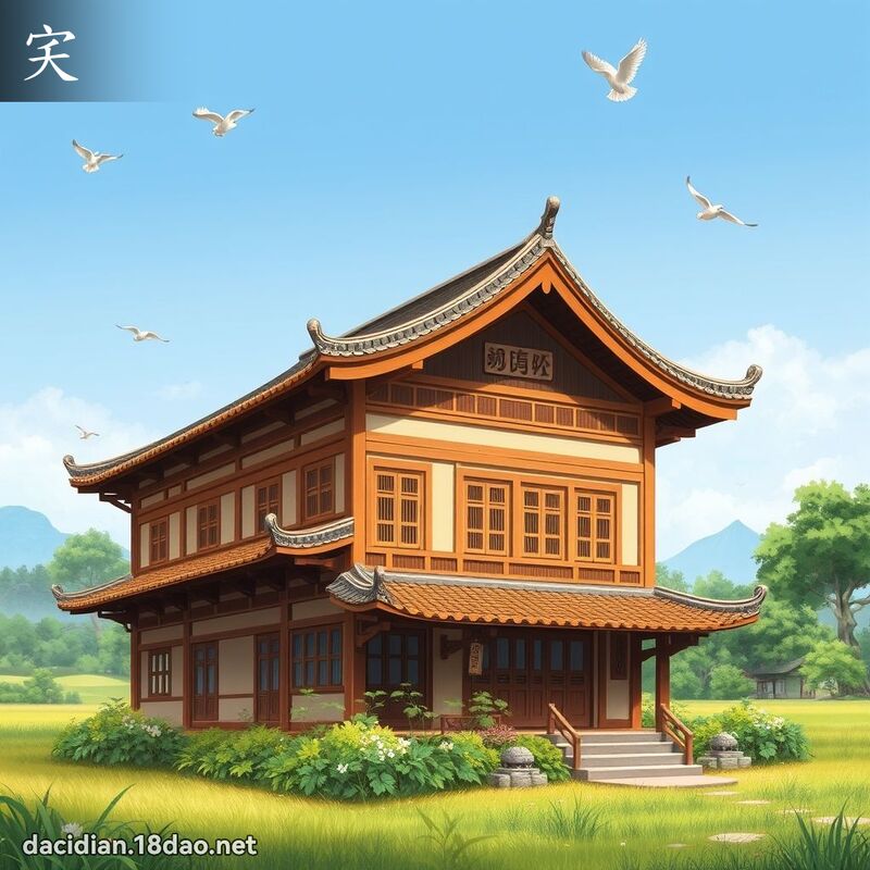 宎 - 國語大辭典配圖