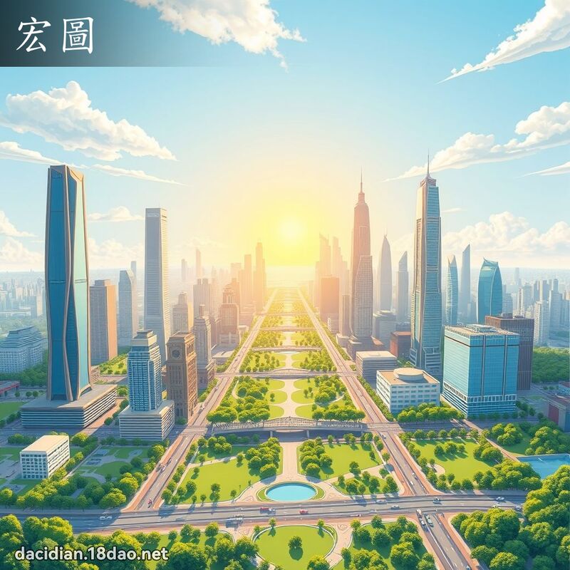 宏图 - 国语大辞典配图