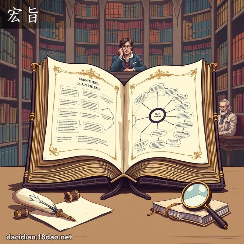 宏旨 - 国语大辞典配图