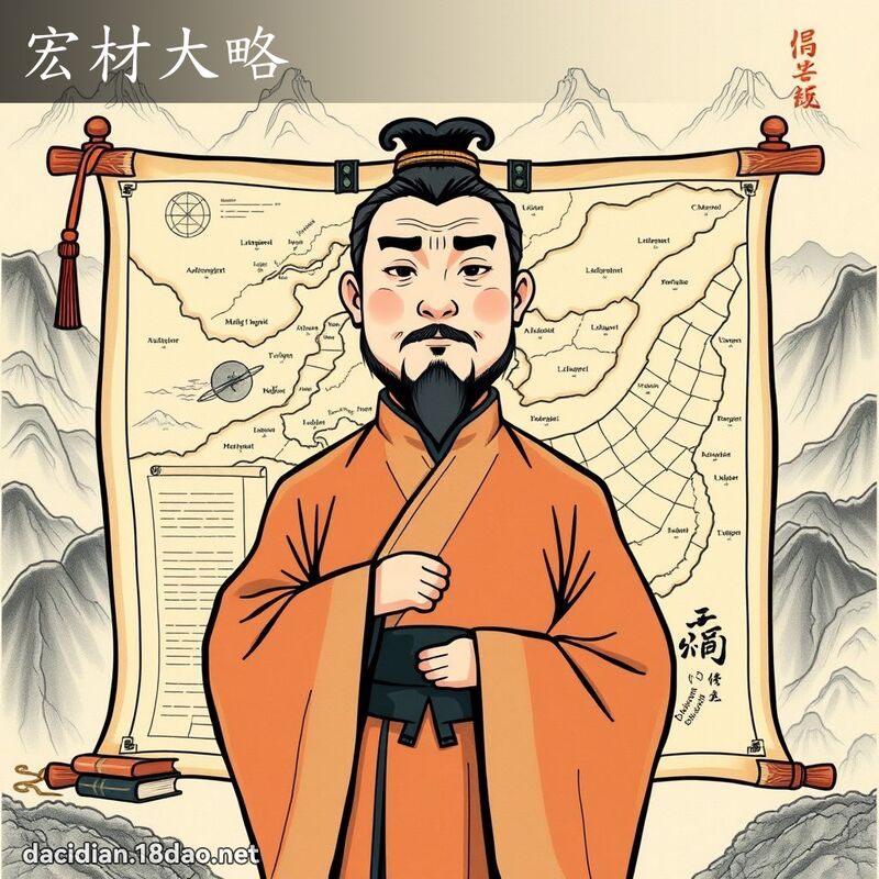 宏材大略 - 國語大辭典配圖
