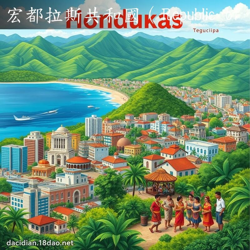 宏都拉斯共和国（Republic of Honduras） - 国语大辞典配图