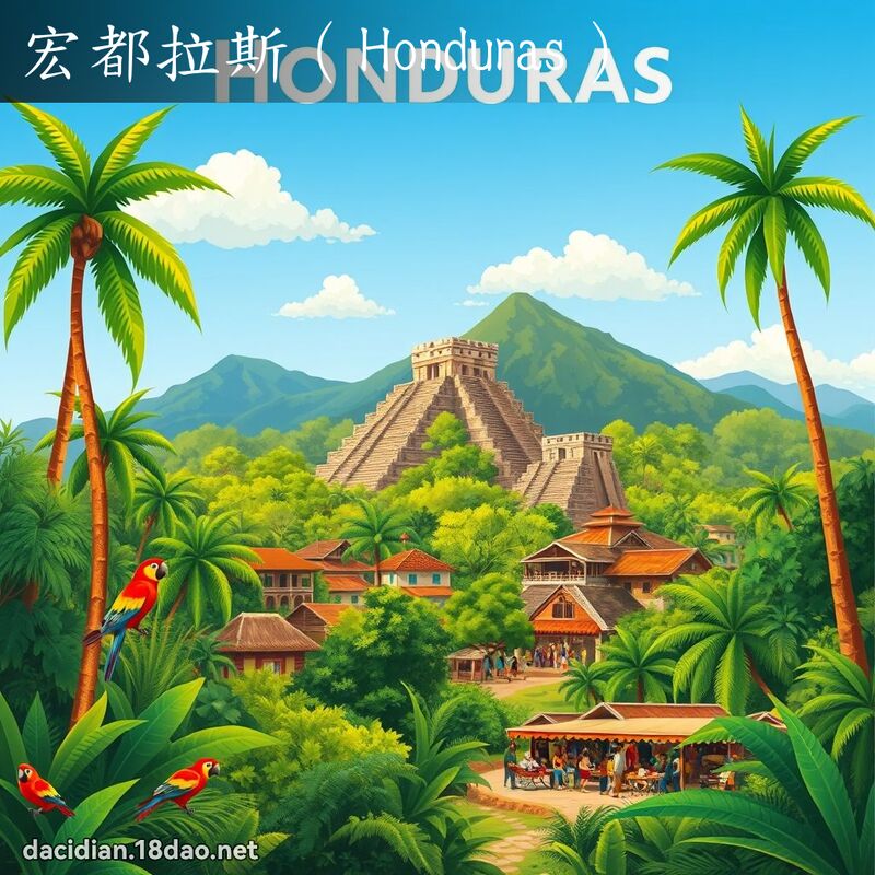 宏都拉斯（Honduras） - 国语大辞典配图