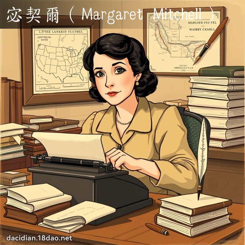 宓契尔（Margaret Mitchell） - 国语大辞典配图