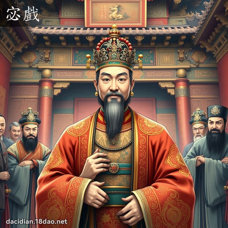 宓戲 - 國語大辭典配圖