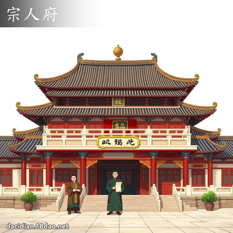宗人府 - 國語大辭典配圖