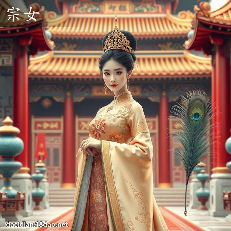 宗女 - 国语大辞典配图