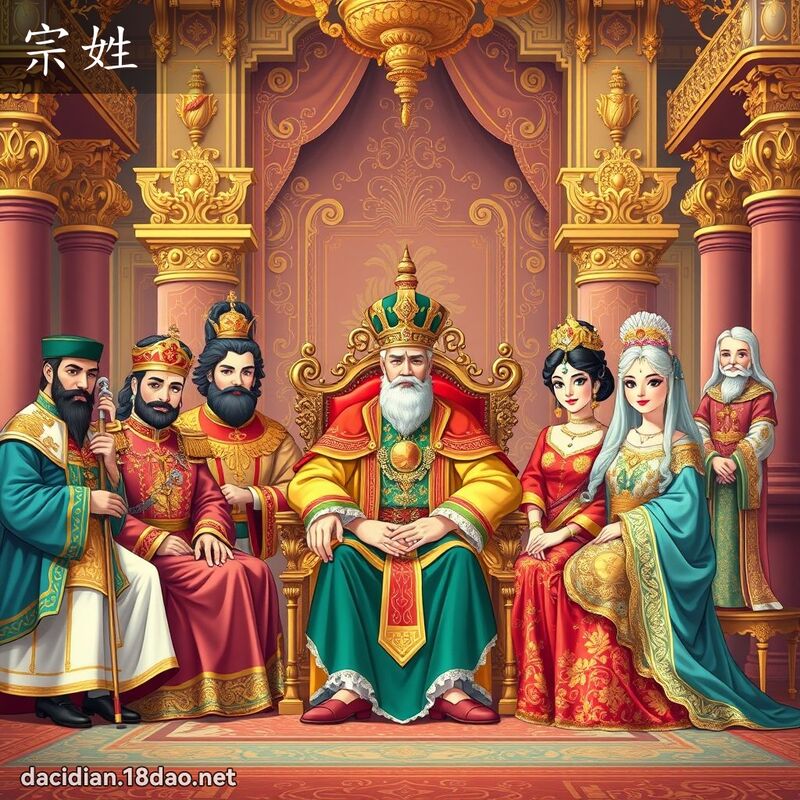 宗姓 - 國語大辭典配圖