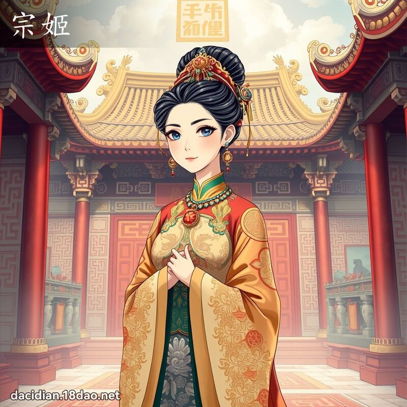 宗姬 - 國語大辭典配圖