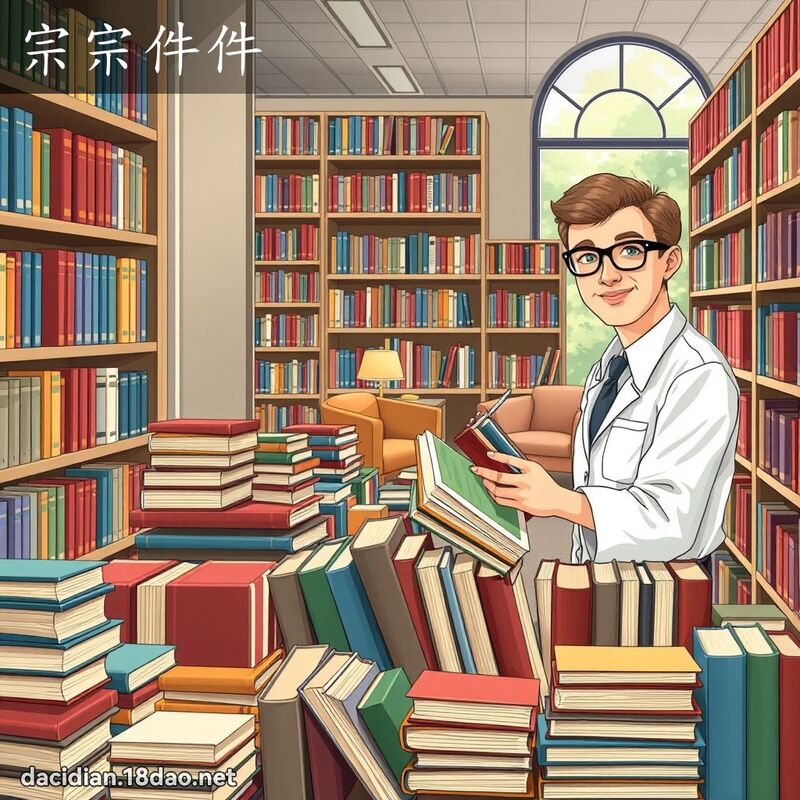 宗宗件件 - 国语大辞典配图