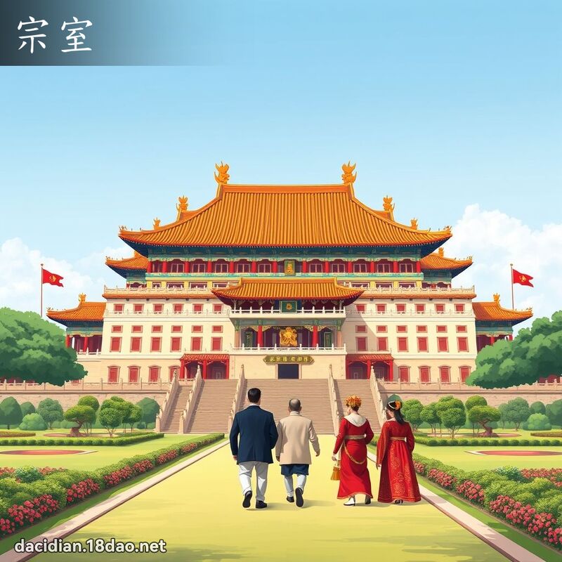 宗室 - 國語大辭典配圖