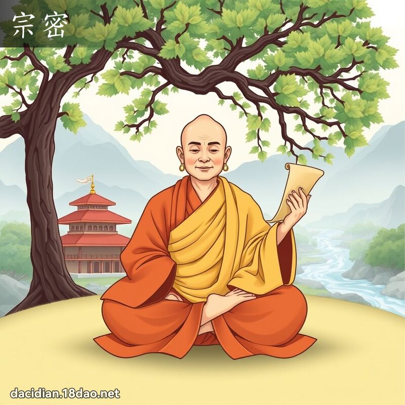 宗密 - 國語大辭典配圖