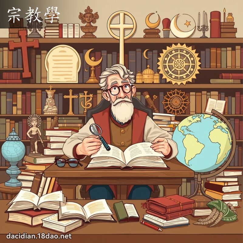 宗教學 - 國語大辭典配圖