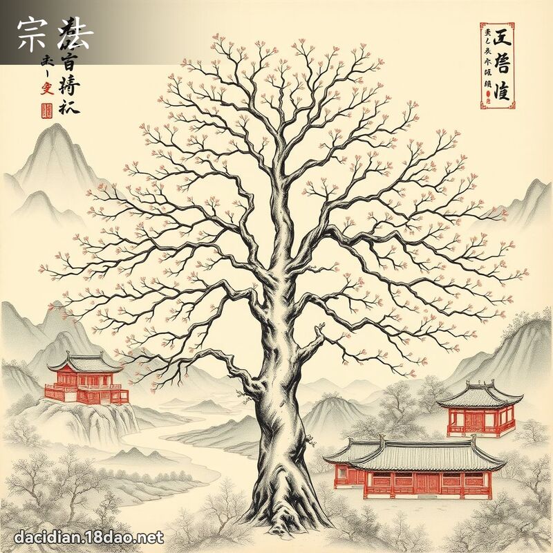 宗法 - 国语大辞典配图