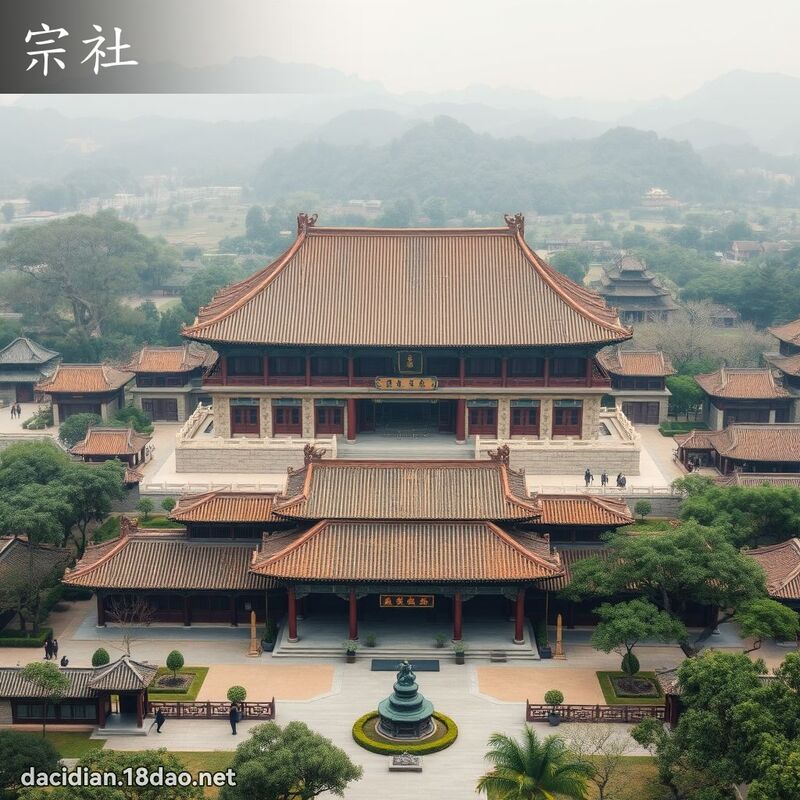 宗社 - 國語大辭典配圖