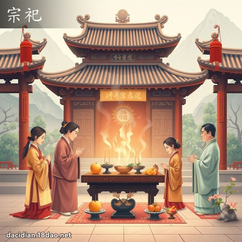 宗祀 - 国语大辞典配图