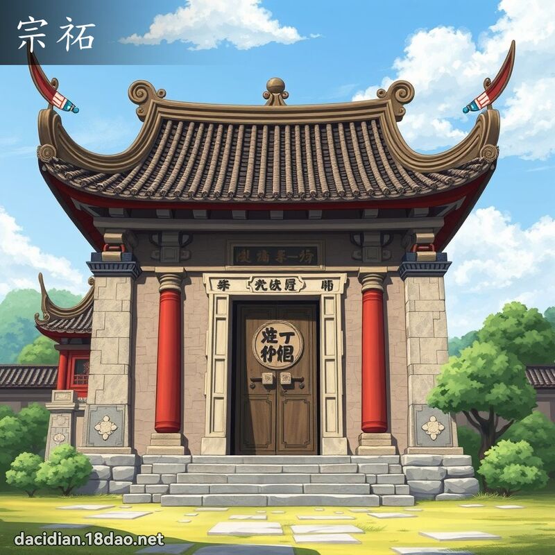 宗祏 - 國語大辭典配圖