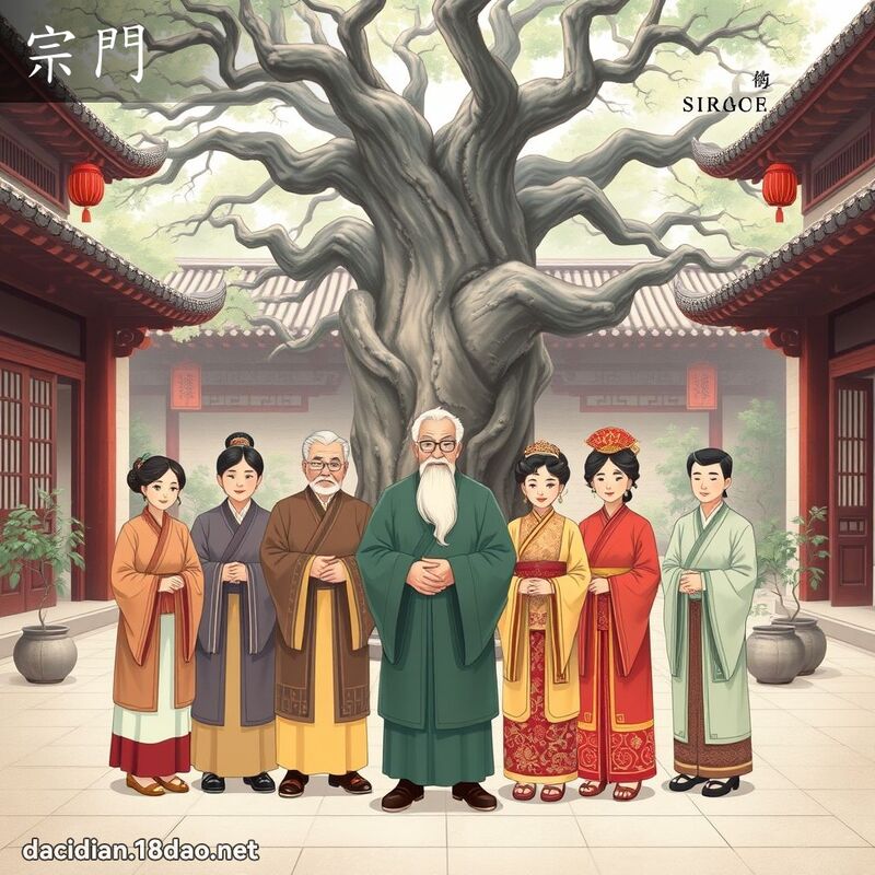 宗门 - 国语大辞典配图