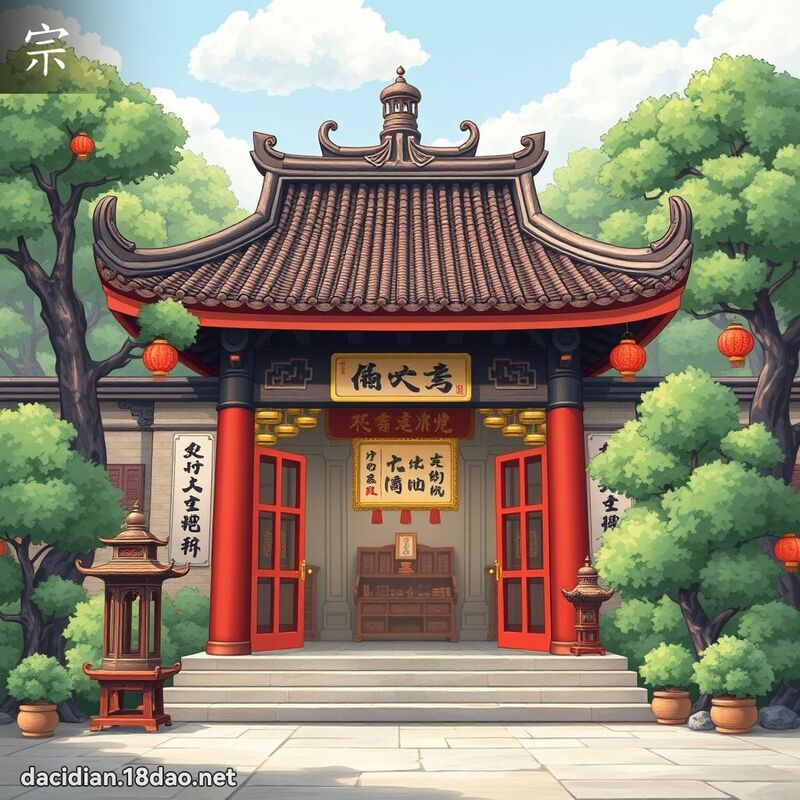 宗 - 國語大辭典配圖