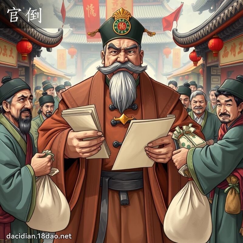 官倒 - 国语大辞典配图