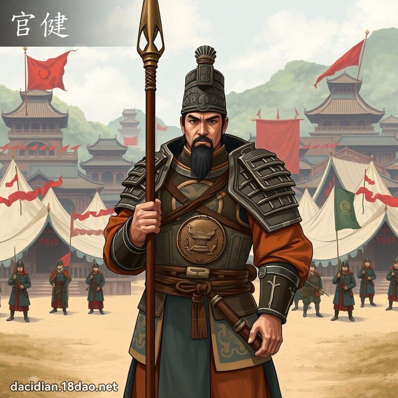 官健 - 國語大辭典配圖