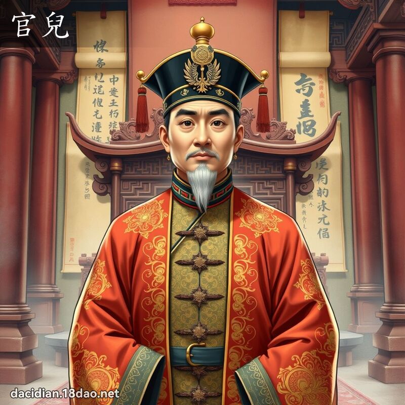 官兒 - 國語大辭典配圖