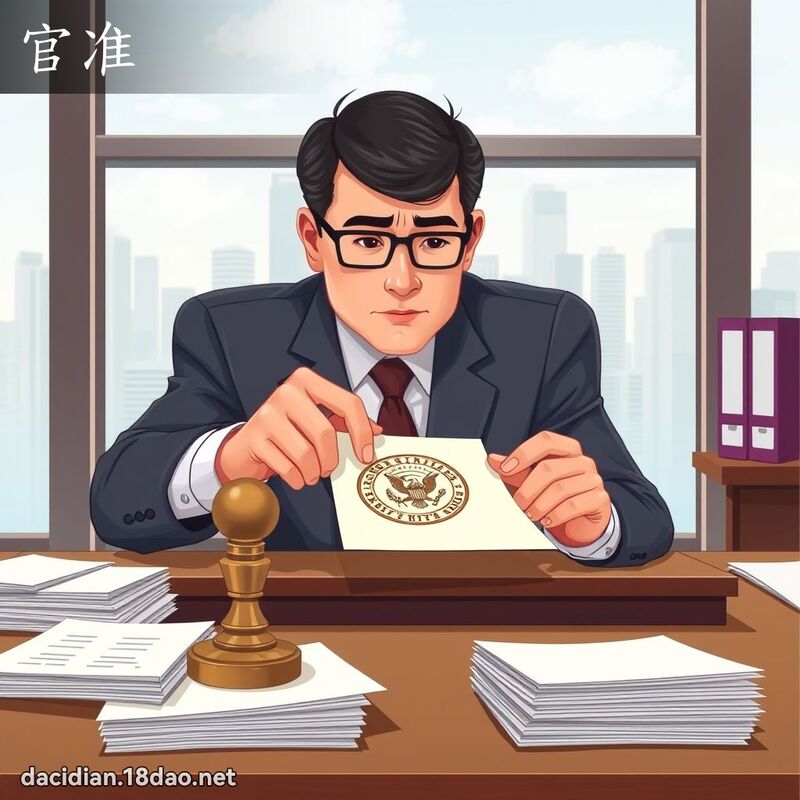 官准 - 国语大辞典配图
