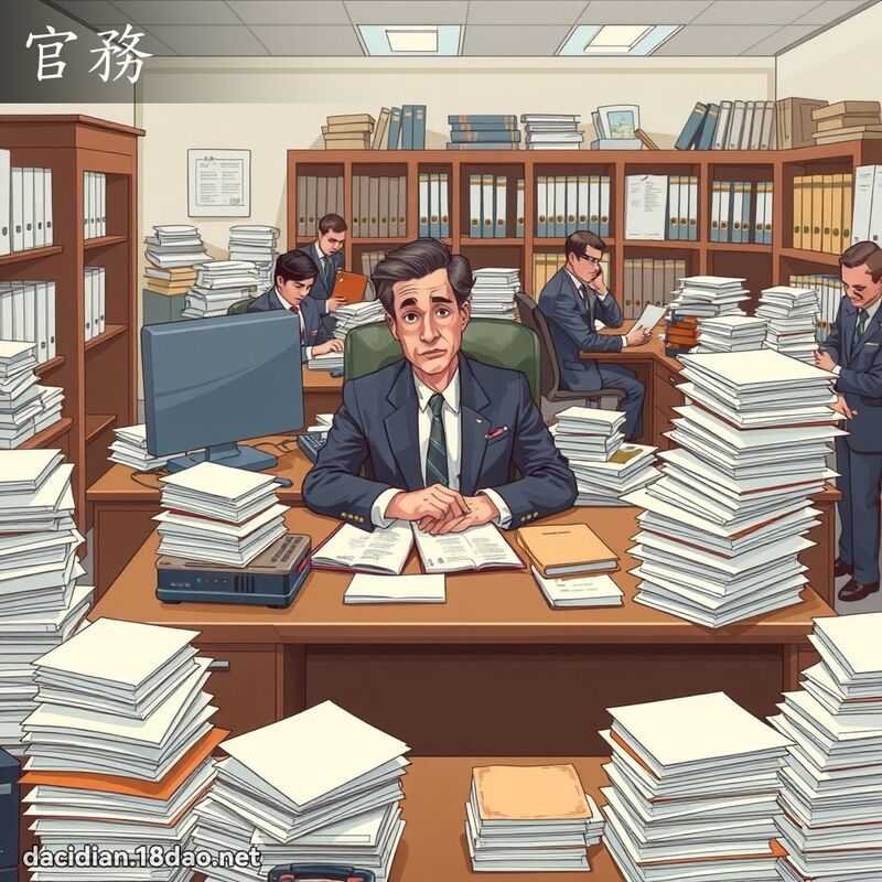 官務 - 國語大辭典配圖
