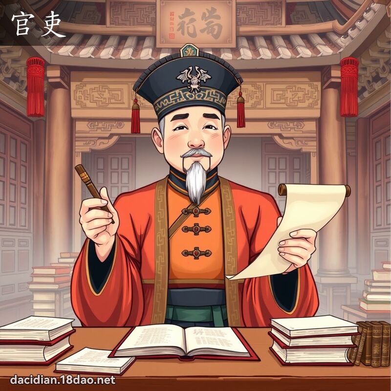 官吏 - 國語大辭典配圖