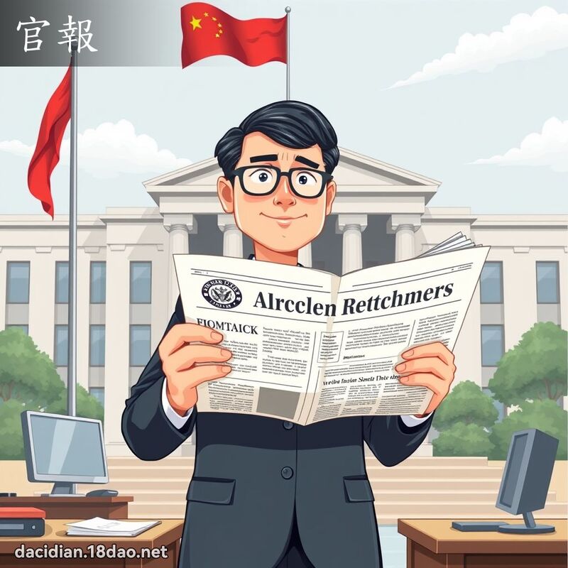 官报 - 国语大辞典配图