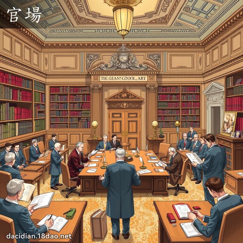官场 - 国语大辞典配图
