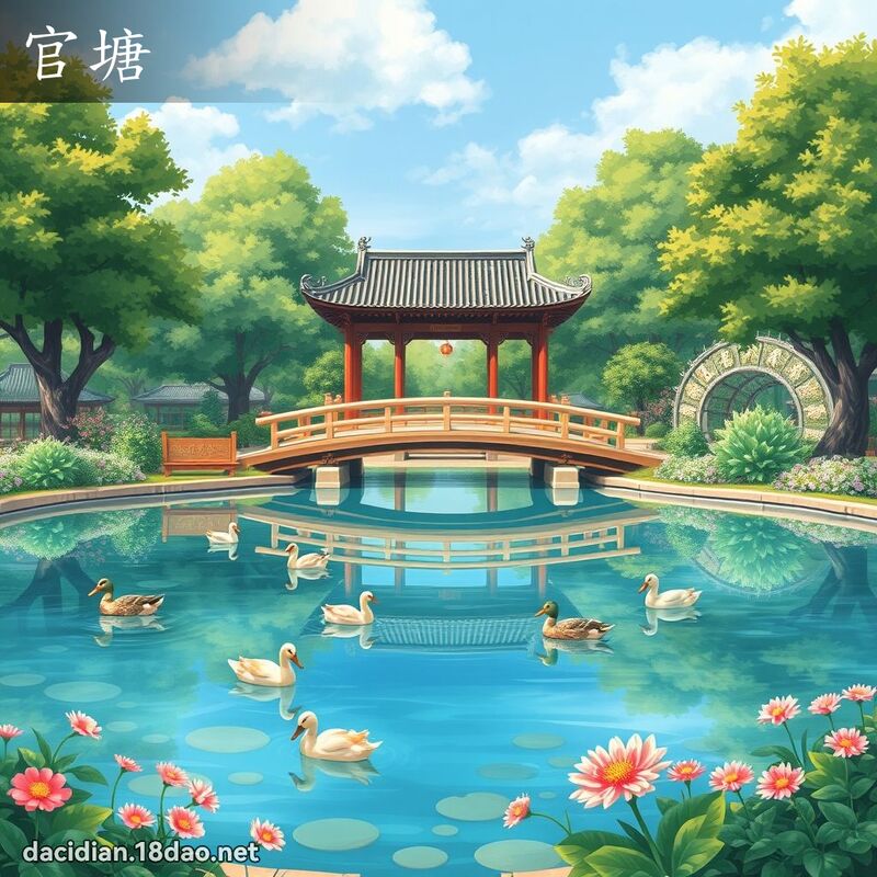 官塘 - 国语大辞典配图