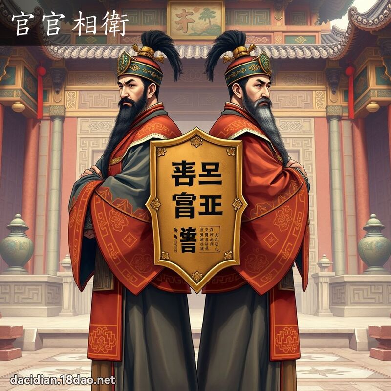 官官相衛 - 國語大辭典配圖