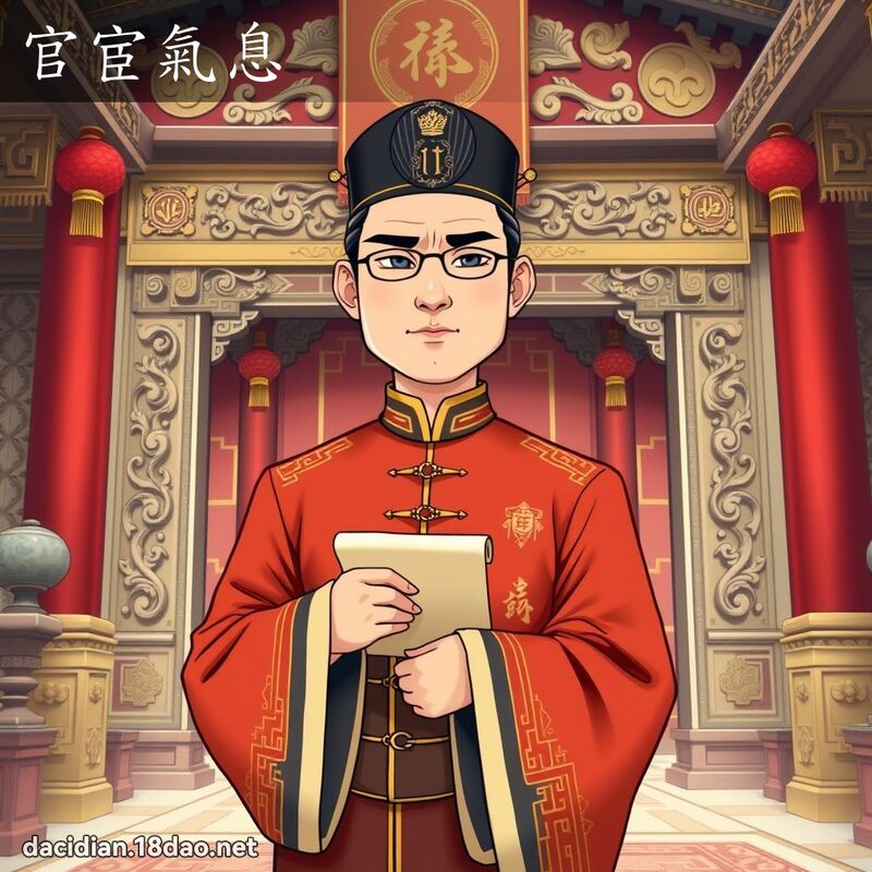 官宦气息 - 国语大辞典配图