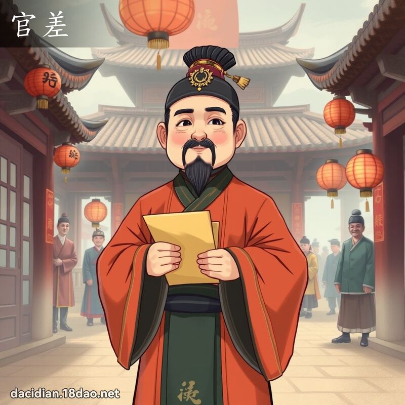 官差 - 国语大辞典配图