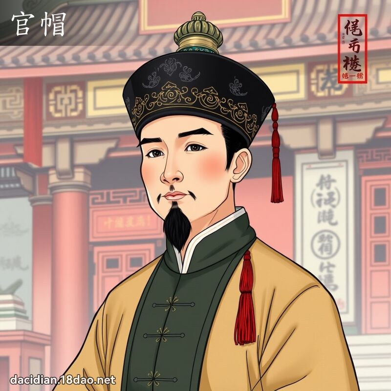 官帽 - 国语大辞典配图