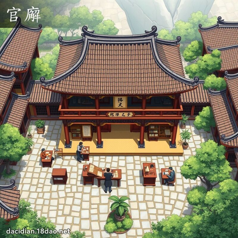 官廨 - 国语大辞典配图