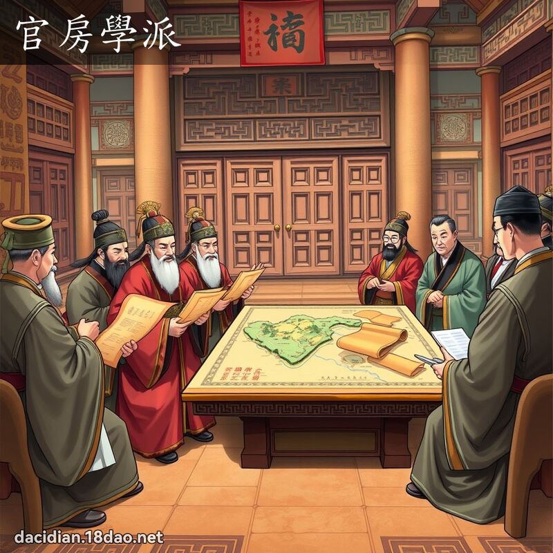 官房学派 - 国语大辞典配图