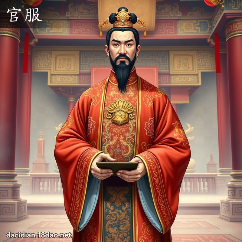 官服 - 国语大辞典配图
