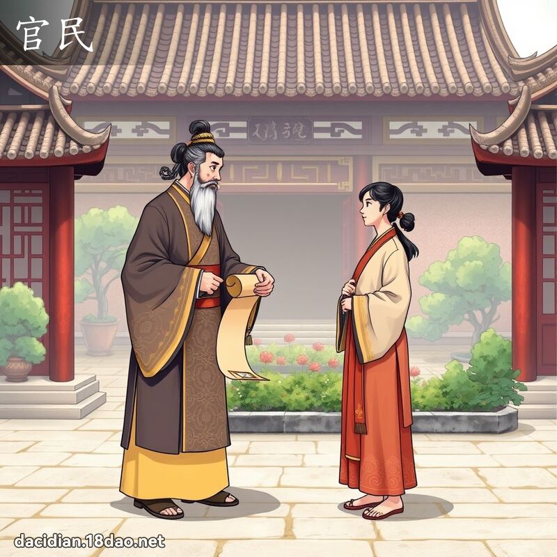 官民 - 国语大辞典配图