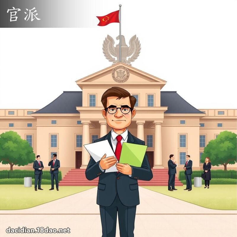 官派 - 國語大辭典配圖