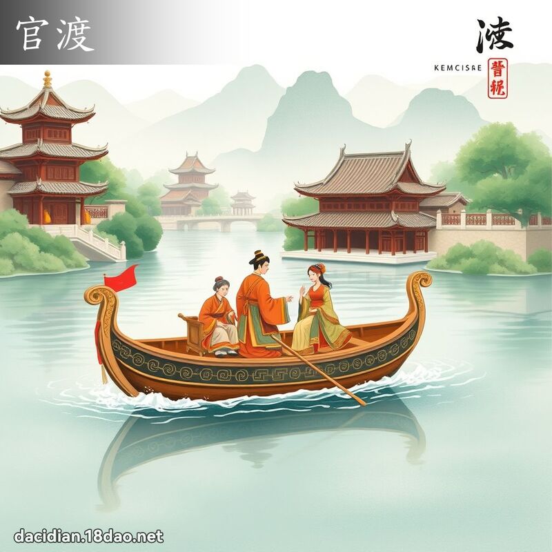 官渡 - 国语大辞典配图