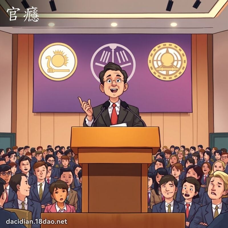 官癮 - 国语大辞典配图