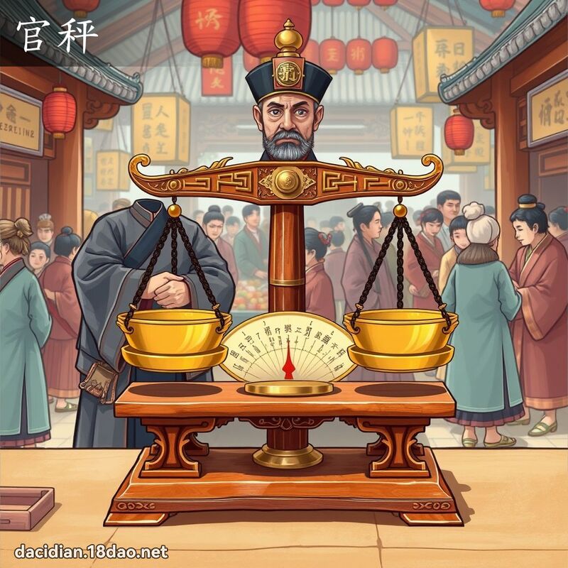 官秤 - 國語大辭典配圖