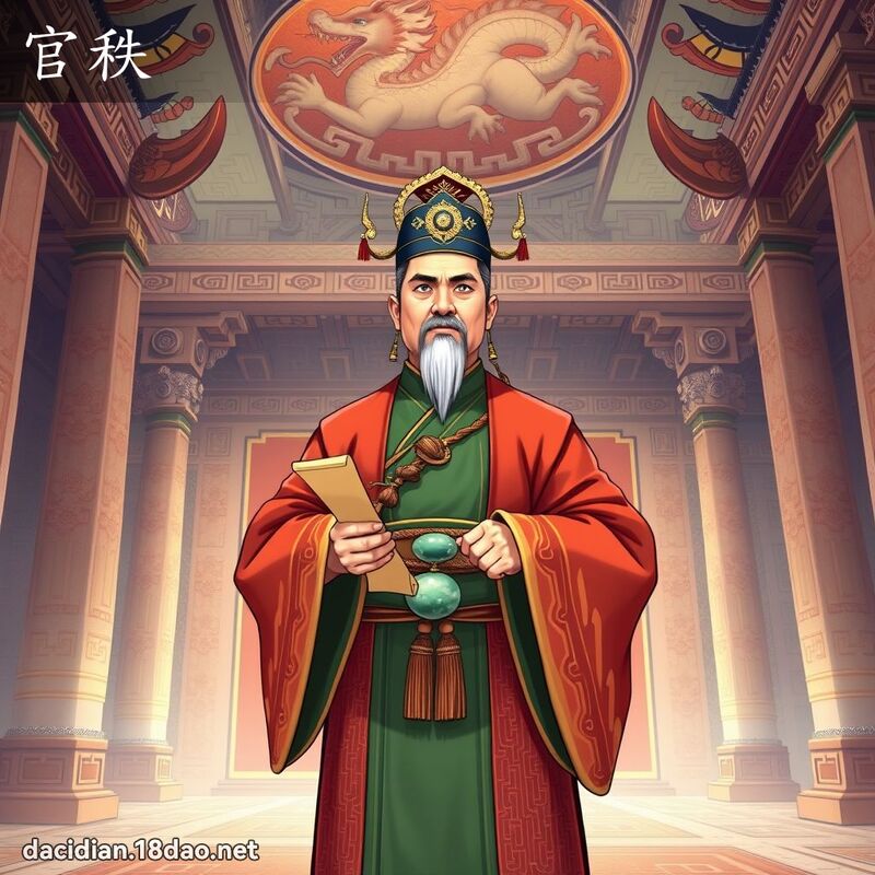 官秩 - 国语大辞典配图