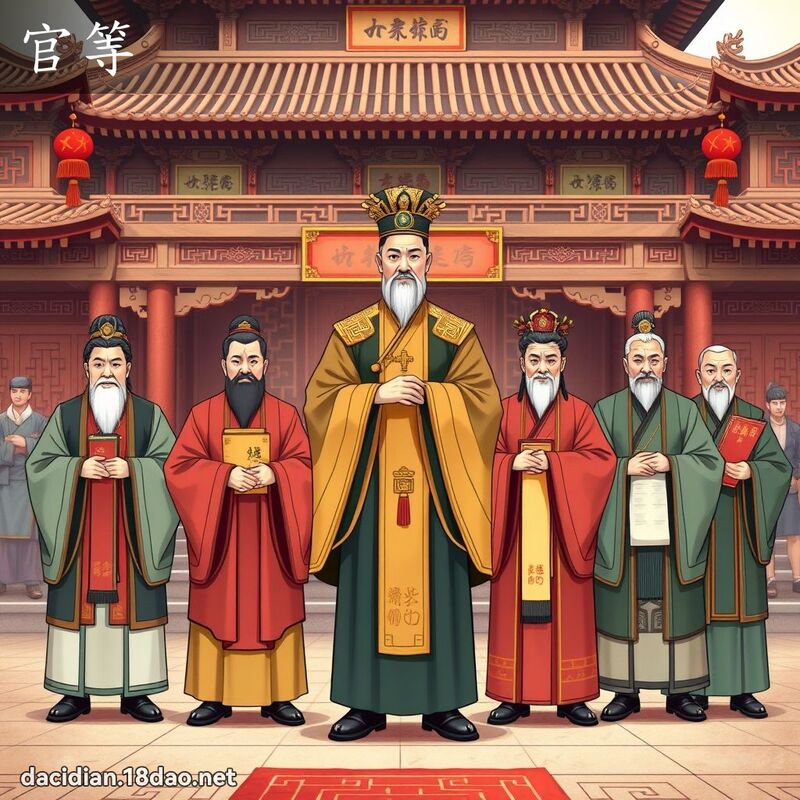 官等 - 国语大辞典配图