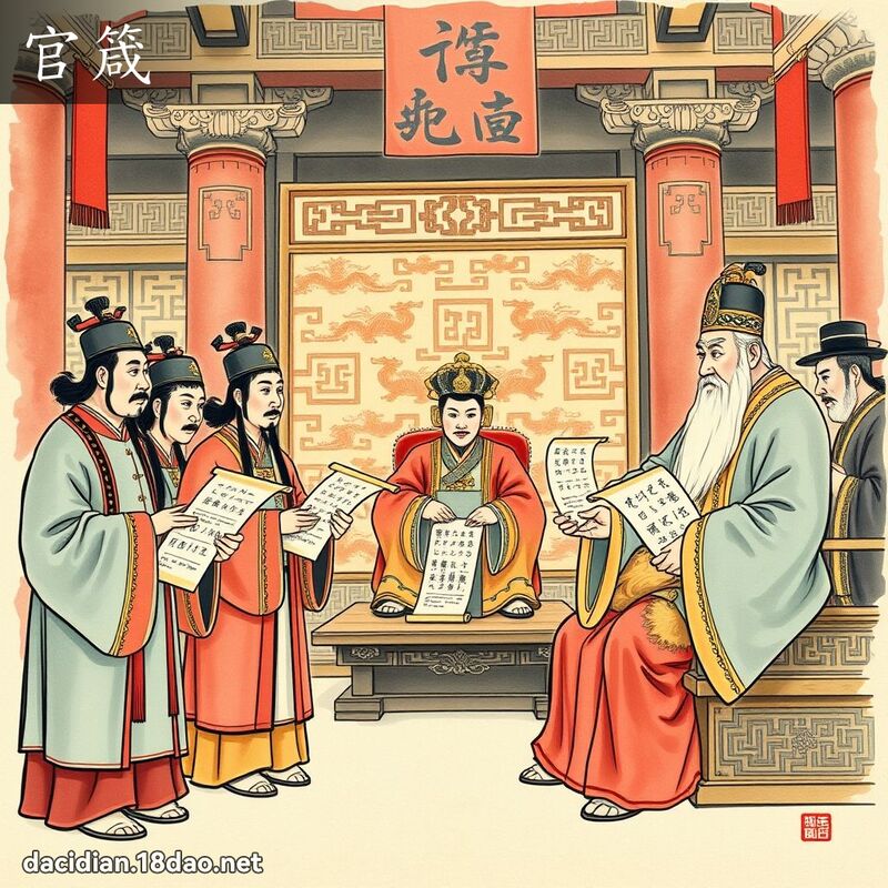 官箴 - 国语大辞典配图