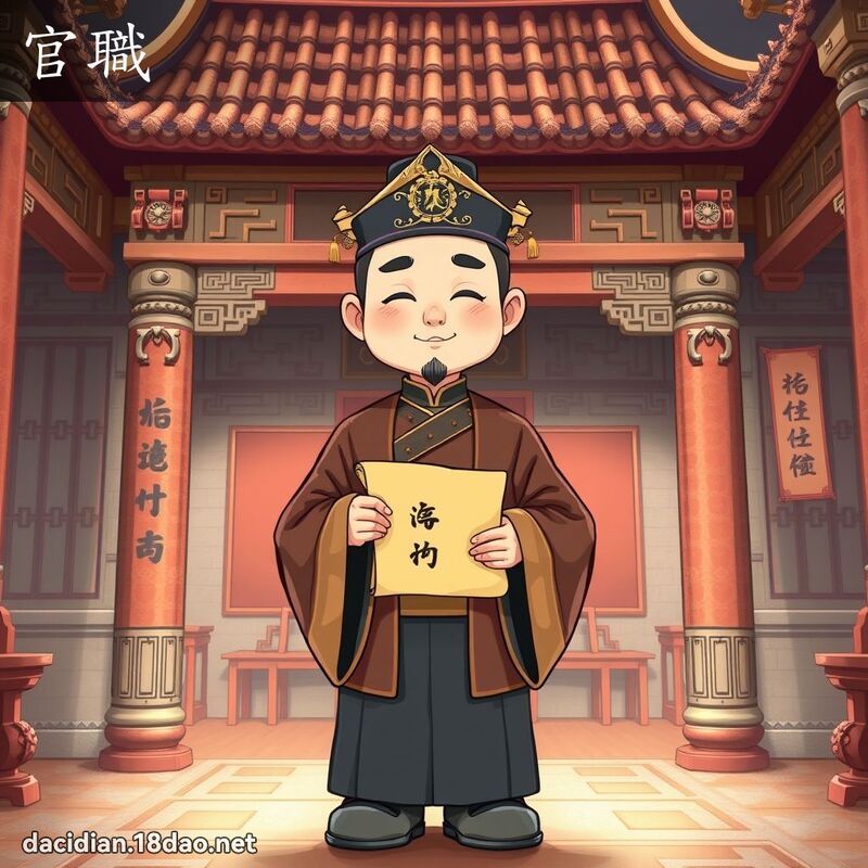 官职 - 国语大辞典配图